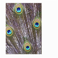 Peacock Bird Feathers Plumage Peacock Large Garden Flag (two Sides) by Perong