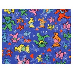 Grateful Dead Bears Premium Plush Fleece Blanket (medium) by Perong