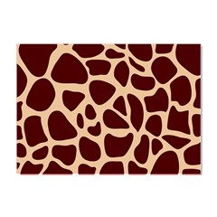 Animal Print Girraf Patterns Crystal Sticker (a4) by Ket1n9