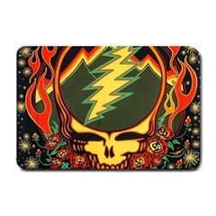 Grateful Dead Steal Your Face Deadhead Hippie Logo Music Small Doormat by Perong