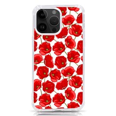 Flower Poppies Plant Petal Iphone 14 Pro Max Tpu Uv Print Case by Perong