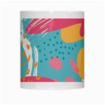 Background Abstract White Mug Center