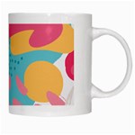 Background Abstract White Mug Right