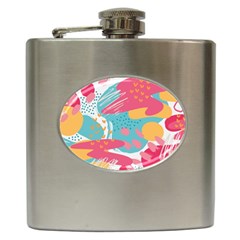 Background Abstract Hip Flask (6 Oz) by Salmanaz77