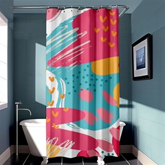 Background Abstract Shower Curtain 36  X 72  (stall)  by Salmanaz77