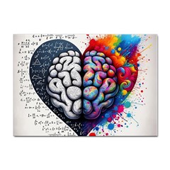 Brain Heart Math Sticker A4 (100 Pack) by Salmanaz77