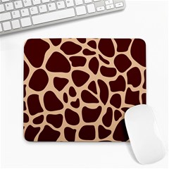 Animal Print Girraf Patterns Large Mousepad by Ket1n9