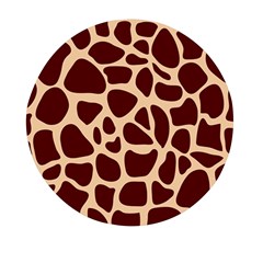 Animal Print Girraf Patterns Mini Round Pill Box (pack Of 5) by Ket1n9