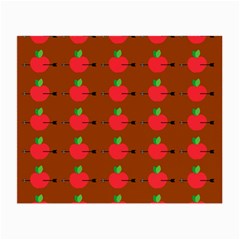 Apple Arrow Pattern Design Drawing Small Glasses Cloth by Proyonanggan