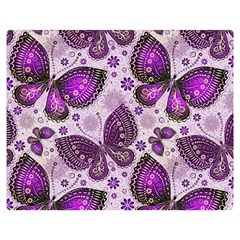 Butterflies Butterfly Insect Animal Nature Premium Plush Fleece Blanket (medium) by Maspions