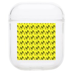 Fern Pattern 2 Yellow Soft Tpu Airpods 1/2 Case by snowwhitegirl