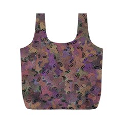 Monster Snake Hand Drawn Illustration Motif Random Pattern Full Print Recycle Bag (m) by dflcprintsclothing