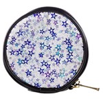 Christmas Stars Background Mini Makeup Bag Front