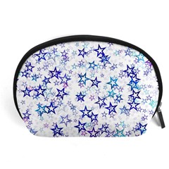 Christmas Stars Background Accessory Pouch (large) by Posterlux