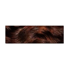 Brown Wool Texture Sticker Bumper (10 Pack) by kyorashop23