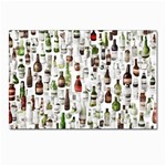 Bottle Chic Print Patterns Postcard 4 x 6  (Pkg of 10) Front