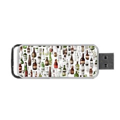 Bottle Chic Print Patterns Portable Usb Flash (two Sides) by BellaVistaTshirt02