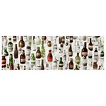 Bottle Chic Print Patterns Banner and Sign 9  x 3  Front