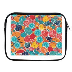 Floral And Leaves Pattern Apple Ipad 2/3/4 Zipper Cases by BellaVistaTshirt02