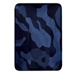 Purple Camo Rectangular Glass Fridge Magnet (4 pack) Front