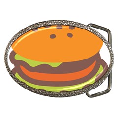 Hamburger Belt Buckles by anzea