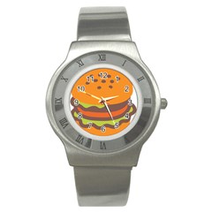 Hamburger Stainless Steel Watch by anzea