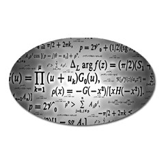 Math Formula Oval Magnet by Bedest