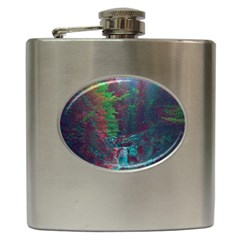 Foroest Nature Trippy Hip Flask (6 Oz) by Bedest