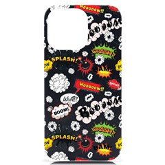 Pattern Seamless Texture Cartoon Iphone 14 Pro Max Black Uv Print Case by Bedest