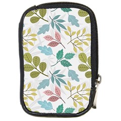 Leaf Pattern  Compact Camera Leather Case by Safari