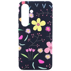 Foliage Pattern, Adorable Beautiful Samsung Galaxy S24 6 2 Inch Black Tpu Uv Case by kyorashop23