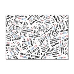 Embrace The Magic Inspirational Phrase Pattern Sticker A4 (100 Pack) by dflcprintsclothing