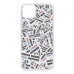 Embrace The Magic Inspirational Phrase Pattern Iphone 14 Plus Tpu Uv Print Case by dflcprintsclothing