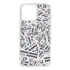 Embrace The Magic Inspirational Phrase Pattern Iphone 14 Pro Max Tpu Uv Print Case by dflcprintsclothing