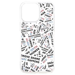 Embrace The Magic Inspirational Phrase Pattern Iphone 15 Pro Max Tpu Uv Print Case by dflcprintsclothing