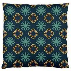 Flowers Pattern Design Abstract Standard Premium Plush Fleece Cushion Case (two Sides) by Salmanaz77