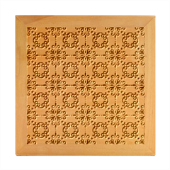 Tiles Abstract Pattern Texture Design Wood Photo Frame Cube by Salmanaz77