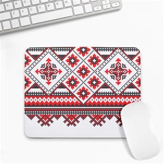 Retro Knitting Patterns Seamless Small Mousepad by Bedest