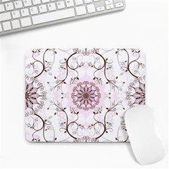 Floral Flora Flower Seamless Pattern Small Mousepad by Bedest