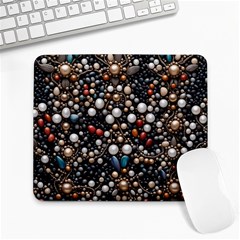 Pearls And Stones Large Mousepad by dedoma