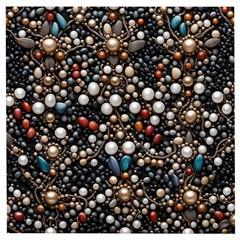 Pearls And Stones Wooden Puzzle Square by dedoma