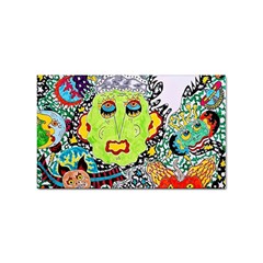 Supersonic Monster Mash Sticker Rectangular (100 Pack) by chellerayartisans