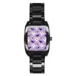Boo crew halloween season Stainless Steel Barrel Watch Front