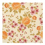 Peony Flower Pattern Background Banner and Sign 4  x 4  Front