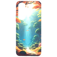 Autumn Trees Nature Samsung Galaxy S24 Plus 6 7 Inch Black Tpu Uv Case by Bedest