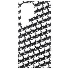 Stylish Coffee Cup Pattern Samsung Galaxy S24 Ultra 6 9 Inch Black Tpu Uv Case by ExtraAwesomeSauce