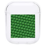 St. Patrick s Day Clovers Hard PC AirPods 1/2 Case Front