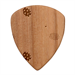 Easter Eggs Pattern, Easter Wood Guitar Pick (set Of 10) by kyorashop23