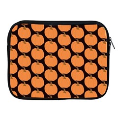 Black And Orange Pumpkin Apple Ipad 2/3/4 Zipper Cases by ConteMonfrey