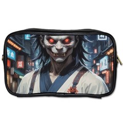 Demon Samurai Toiletries Bag (one Side) by AwesomeSauce